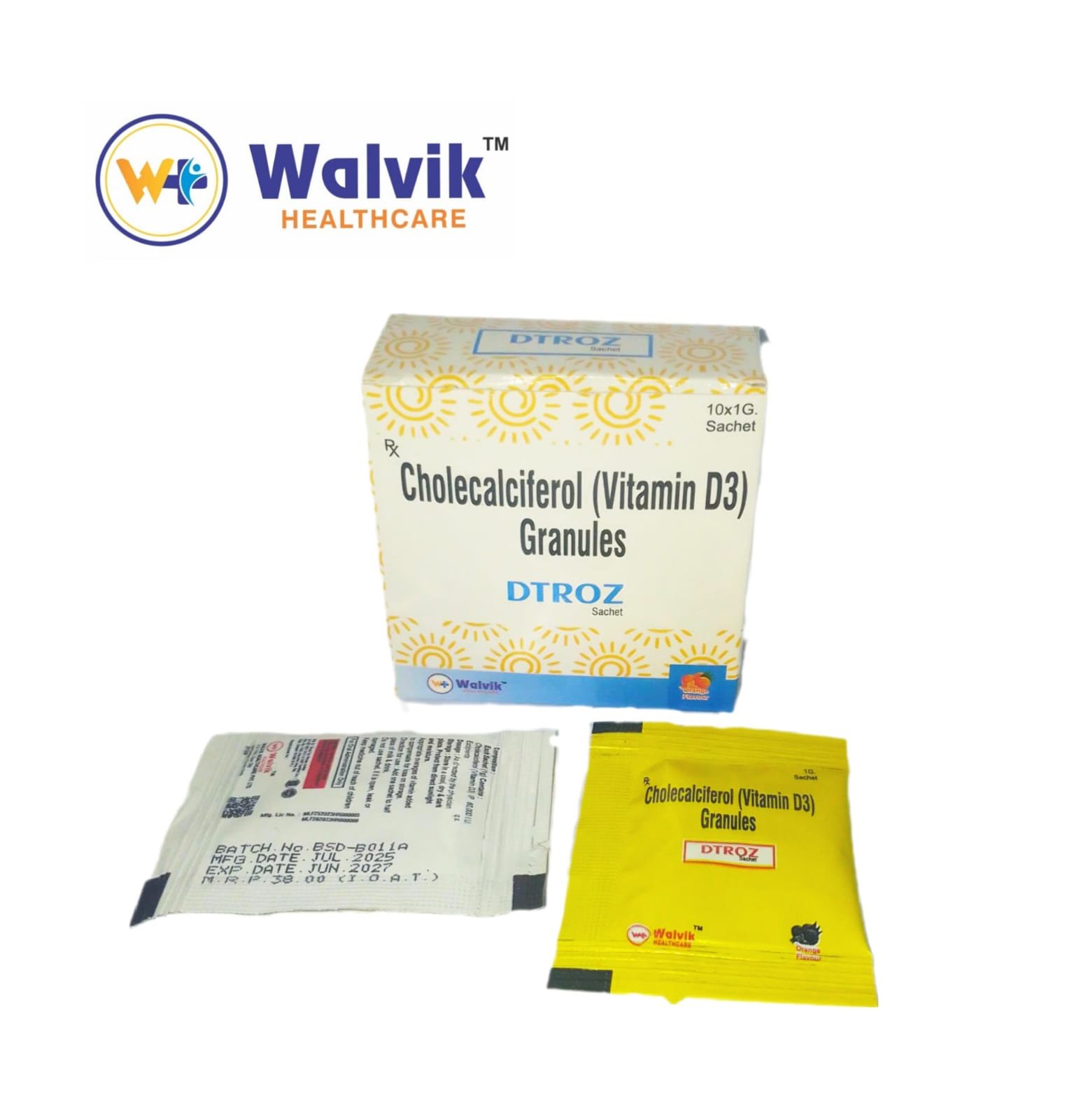 DTROZ  SACHETS (CHOLECALCIFEROL (VITAMIN D3) GRANULES )